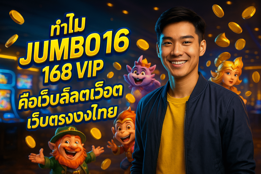 ทำไม JUMBO 168 VIP คือเว็บสล็อตเว็บตรงของไทย