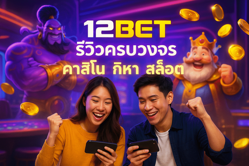 12BET รีวิวครบวงจร คาสิโน กีฬา สล็อต
