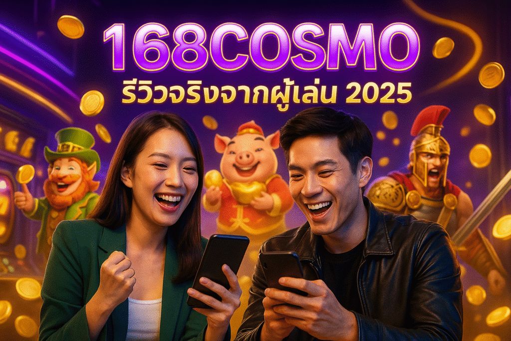 168COSMO รีวิวจริงจากผู้เล่น 2025