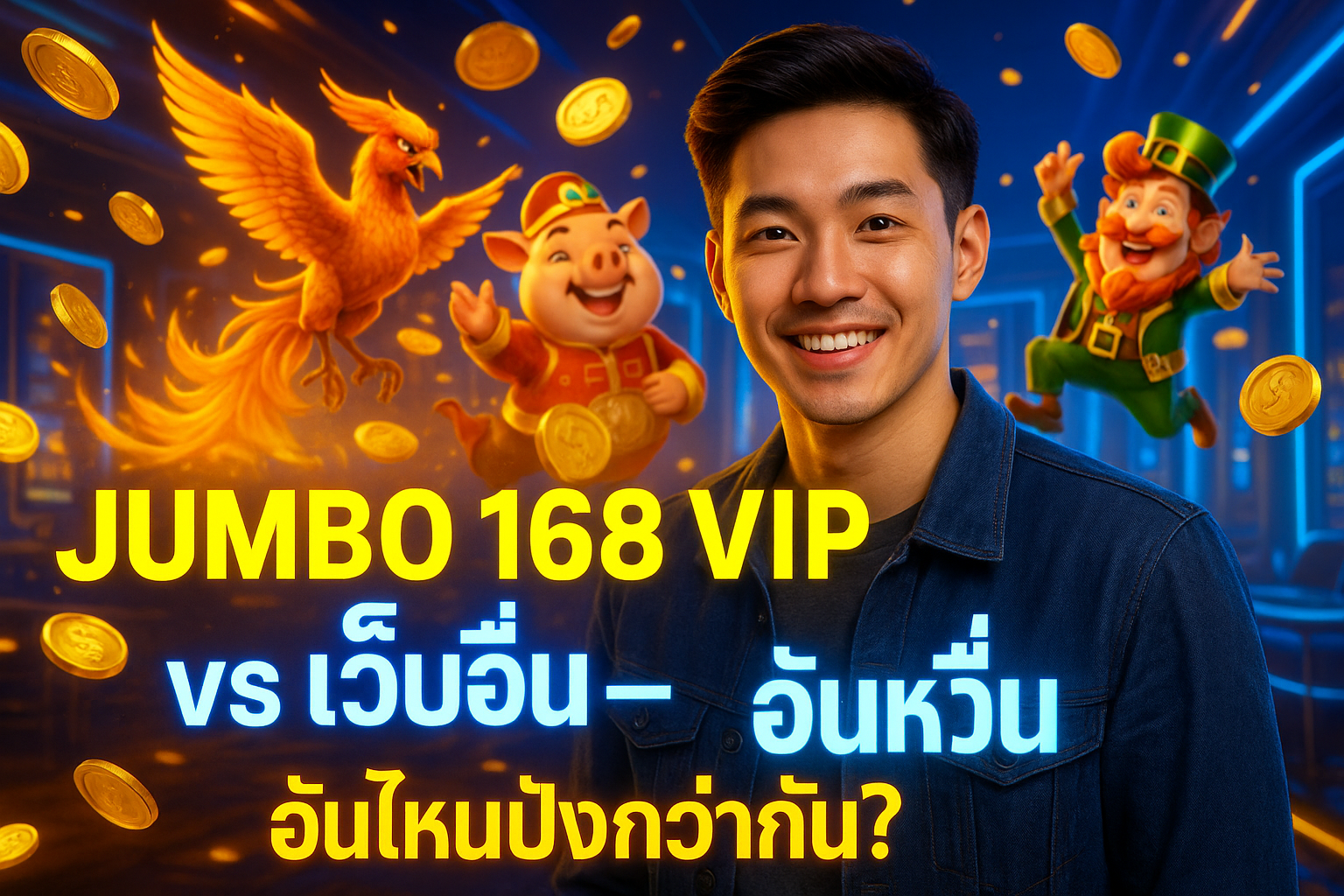 JUMBO 168 VIP vs เว็บอื่น – อันไหนปังกว่ากัน?